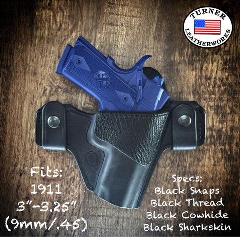 Turner Leatherworks SNAP Series™ Leather Holster 1911 (All Models)