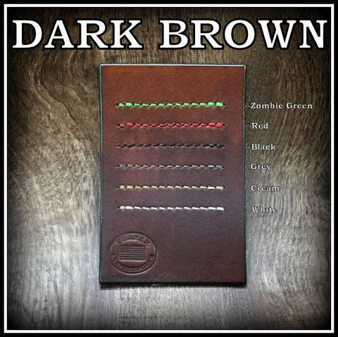Leather Minimalist Front Pocket Wallet (INITIALS EDITION)