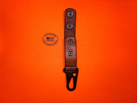 Leather Belt Keeper Key Holder Belt Clip H&K