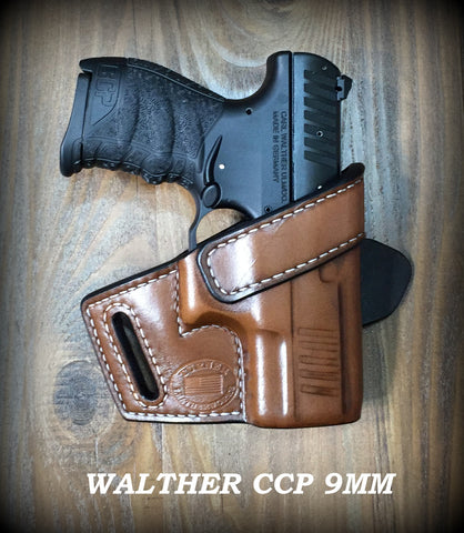 Custom leather holster for Walther CCP PPK PPQ PPS PPX