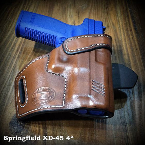 Turner Leatherworks TBR™ (OWB) Leather Holster (fits: All Springfield Semi-Auto Models)
