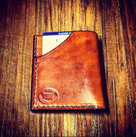 Handmade Leather Minimalist Front Pocket Wallet