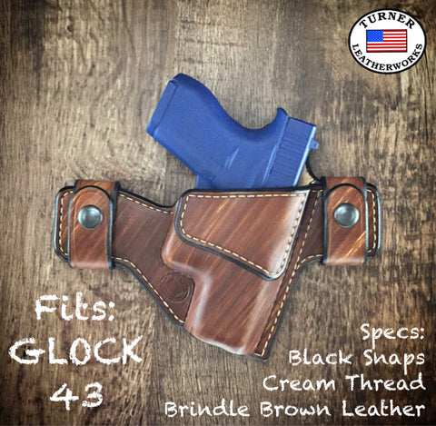 Turner Leatherworks SNAP Series™ Leather Holster Glock (All Models)